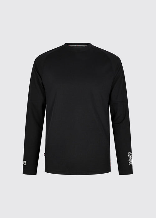 Ancona Mens Long-sleeved t-shirt - Black