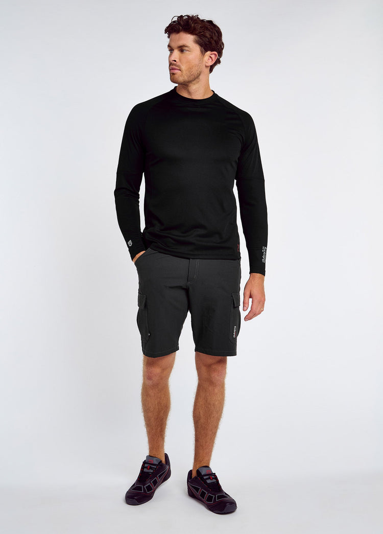 Ancona Mens Long-sleeved t-shirt - Black