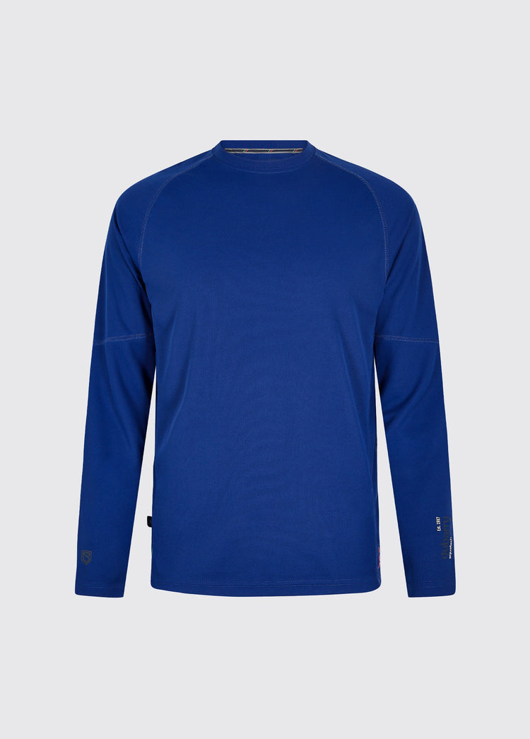 Ancona Mens Long-sleeved t-shirt - Ultramarine