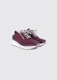 Arrus Women's Trainer - Burgundy