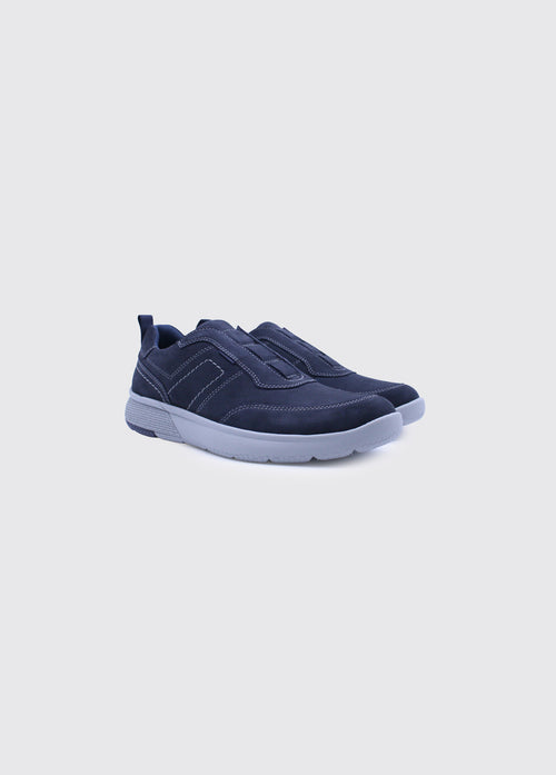 Baggie Slip on Trainer - Navy