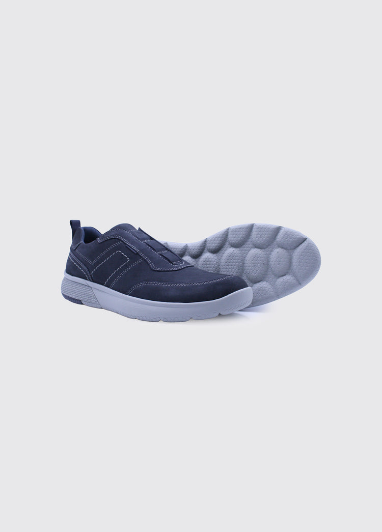 Baggie Slip on Trainer - Navy