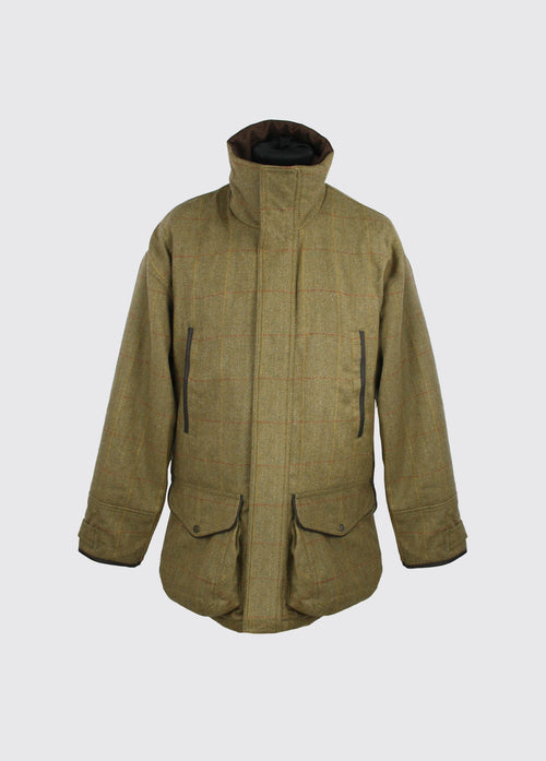 Ballinturbet Tweed Field Coat - Elm