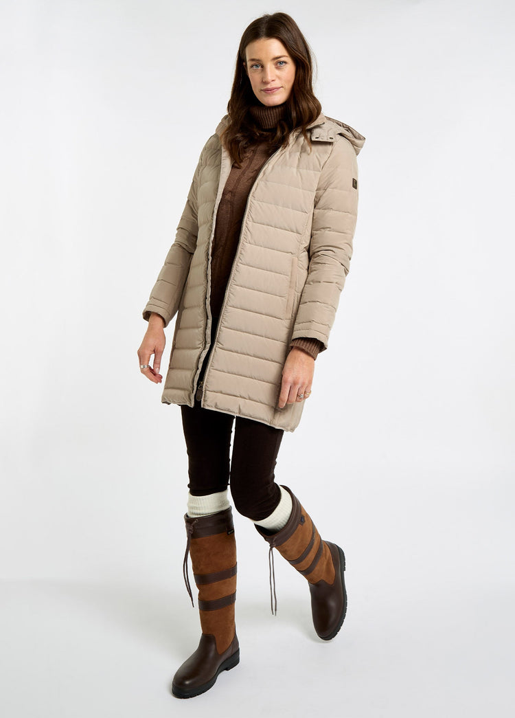 Ballybrophy Quilted Jacket - Oat