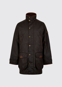Ballylee Men's Wax Cotton Jacket - Java