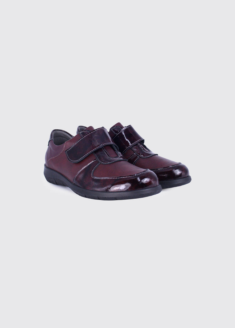 Banbury Women's Slip on Shoe - Burgundy