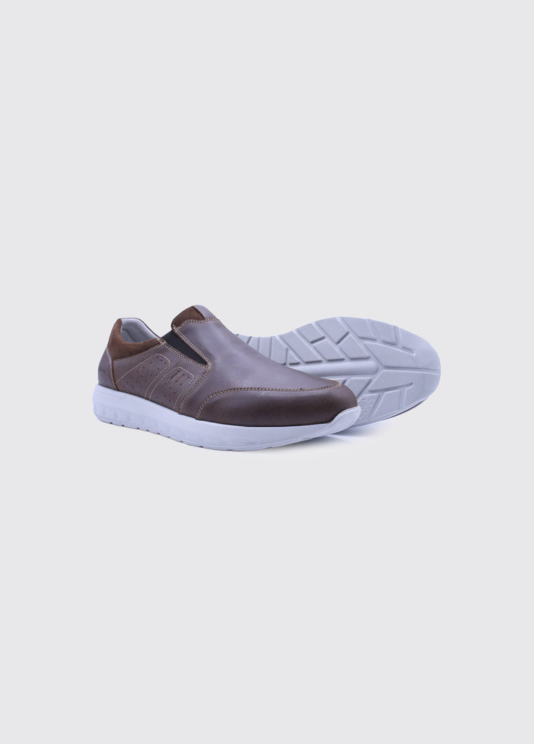 Blip Men's Slip on Shoe - Brown