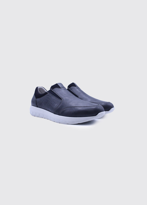 Blip Men's Slip on Shoe - Navy