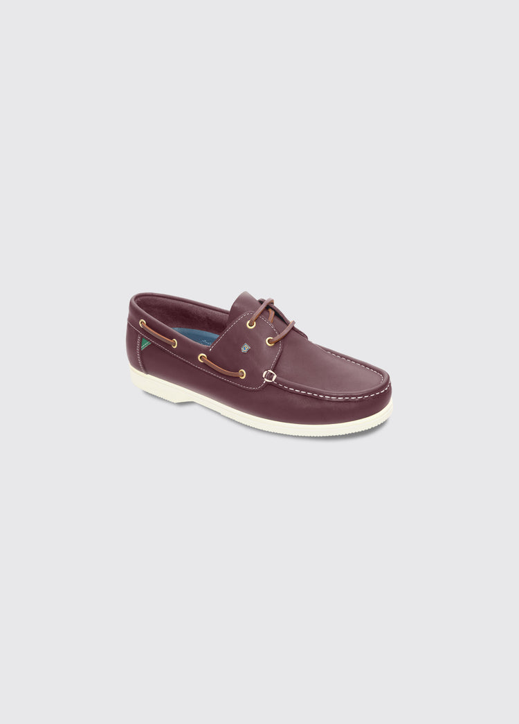 Admirals Boys Deck Shoe - Burgundy