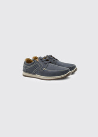 Buddy Men's Lace Up Smart Shoe - Navy