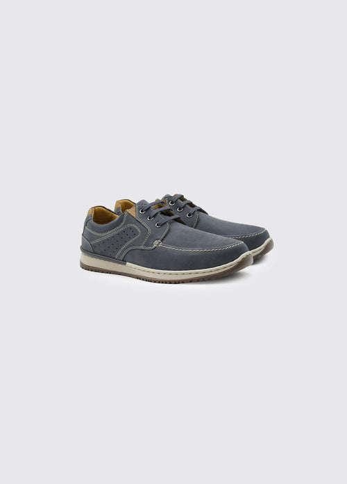 Buddy Men's Lace Up Smart Shoe - Navy