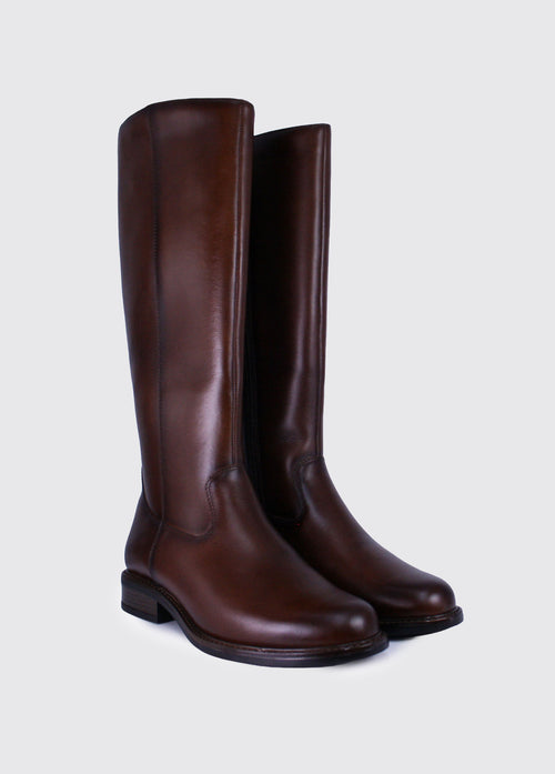 Cadence Women's Knee High Boot - Chestnut