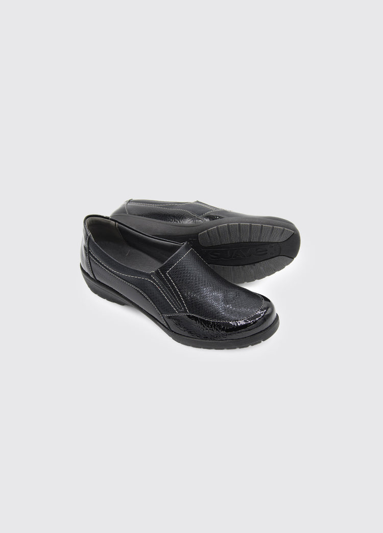 Cambridge Slip on Shoe - Black