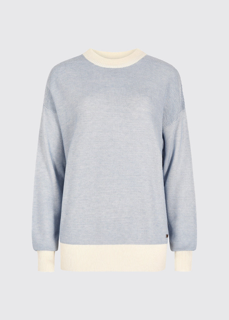 Carrick Women’s Bamboo Blend Sweater - Dusty Blue