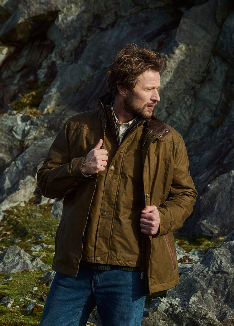 Carrickfergus Waxed Jacket - Beech