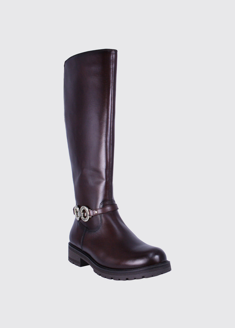 Catherine Women's Knee High Boot - Brown