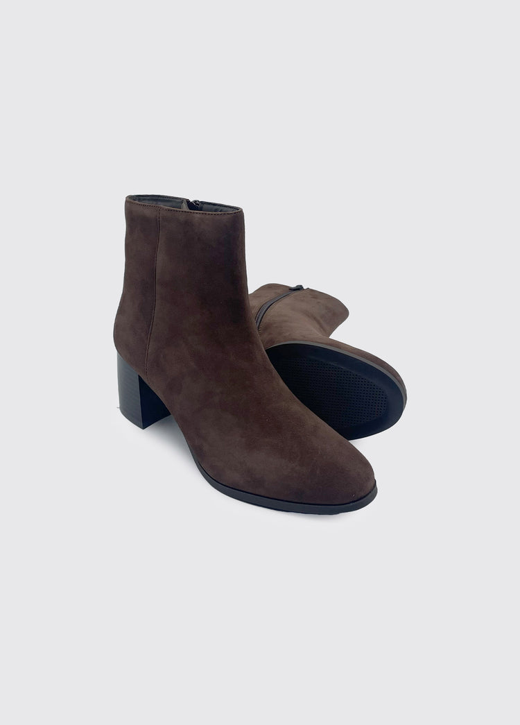 Cead Suede Ankle Boot  - Cigar