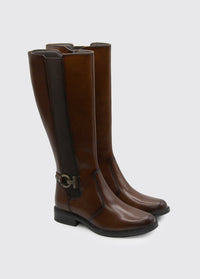 Cide Women's Knee High Boot - Chestnut