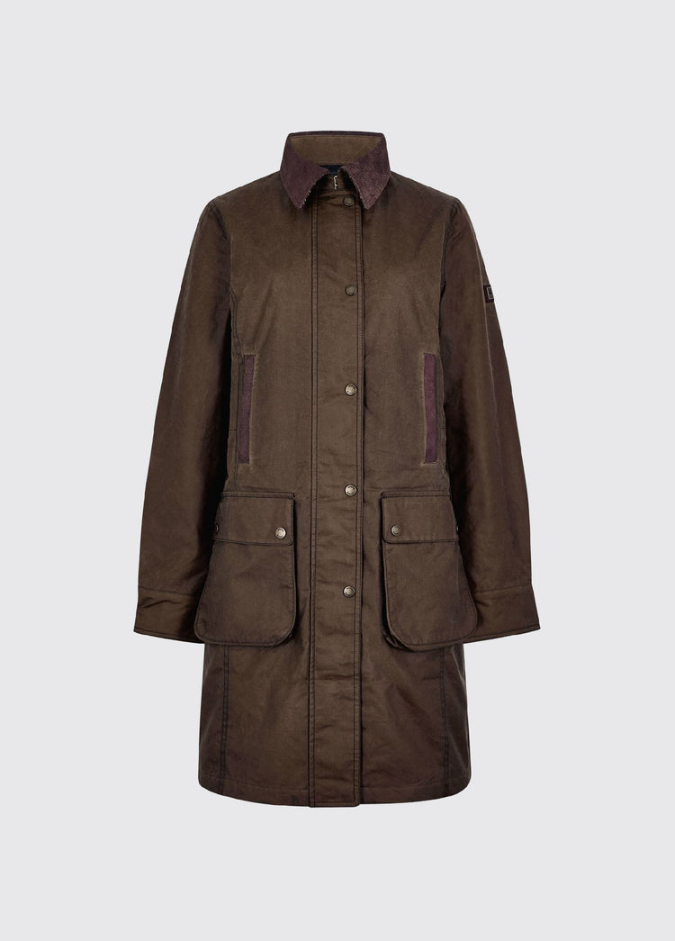 Clifford Women's Wax Cotton Jacket  - Olive