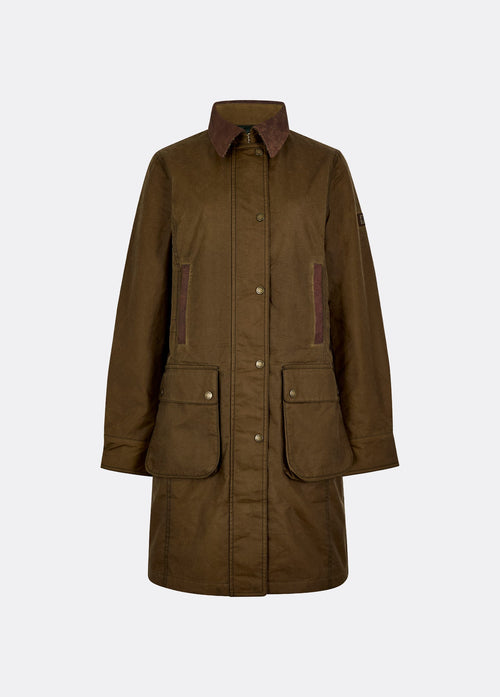 Clifford Women's Wax Cotton Jacket  - Beech