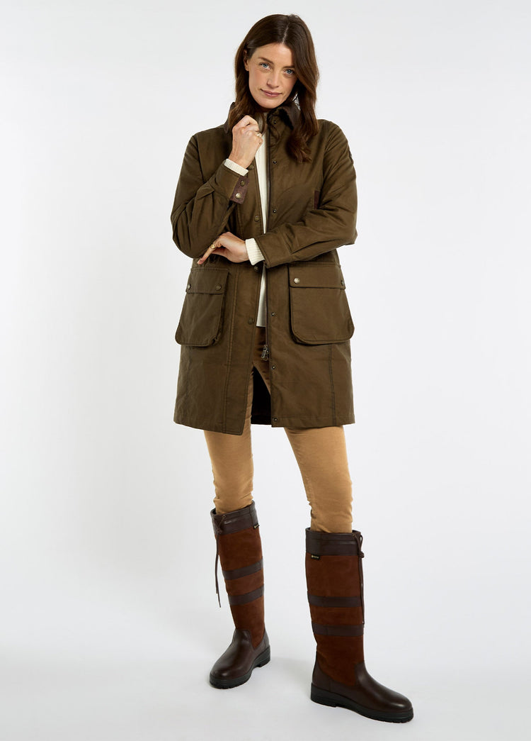 Clifford Women's Wax Cotton Jacket  - Beech