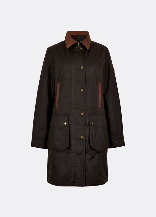 Clifford Women's Wax Cotton Jacket  - Java