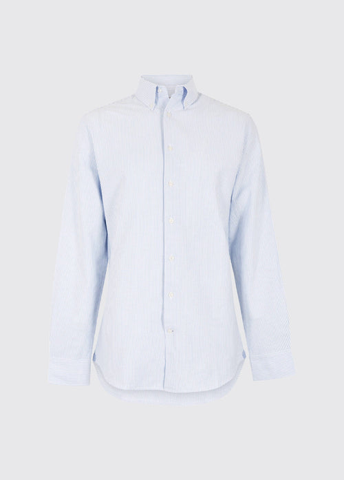 Clontarf Men’s Oxford Shirt - Pale Blue