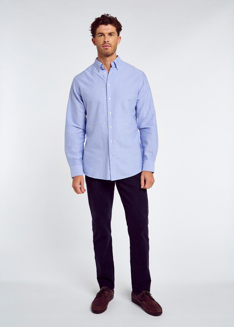 Clontarf Men’s Oxford Shirt - Blue