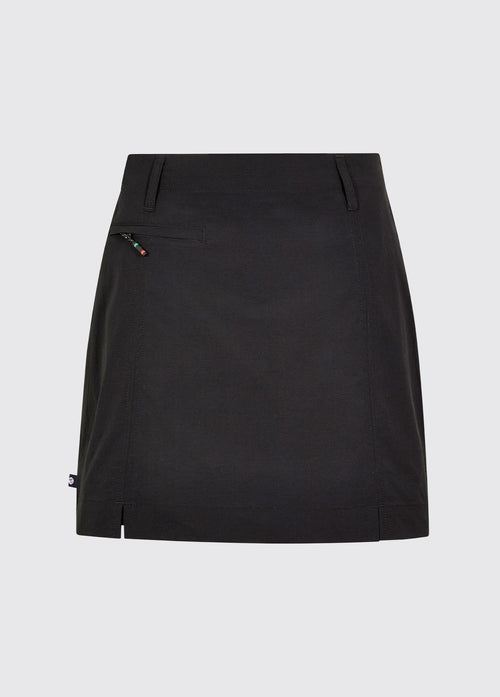 Corsica Womens Crew Skort - Black