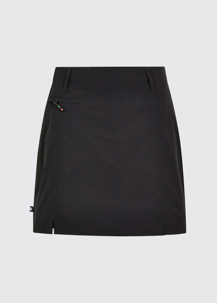 Corsica Womens Crew Skort - Black