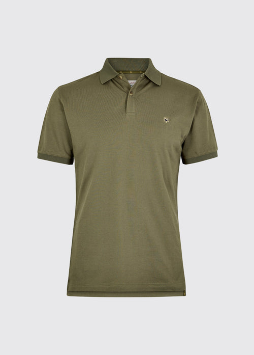 Courtney Men’s short sleeve polo - Kelp
