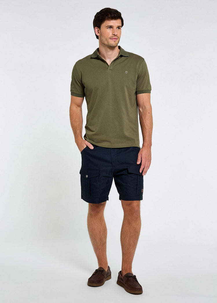 Courtney Men’s short sleeve polo - Kelp