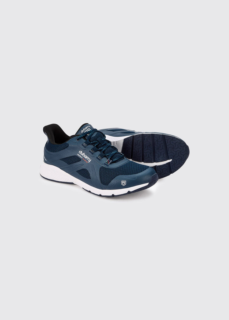 Cowes Men's waterproof trainer - Navy