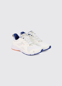 Cowes Women's waterproof trainer - White
