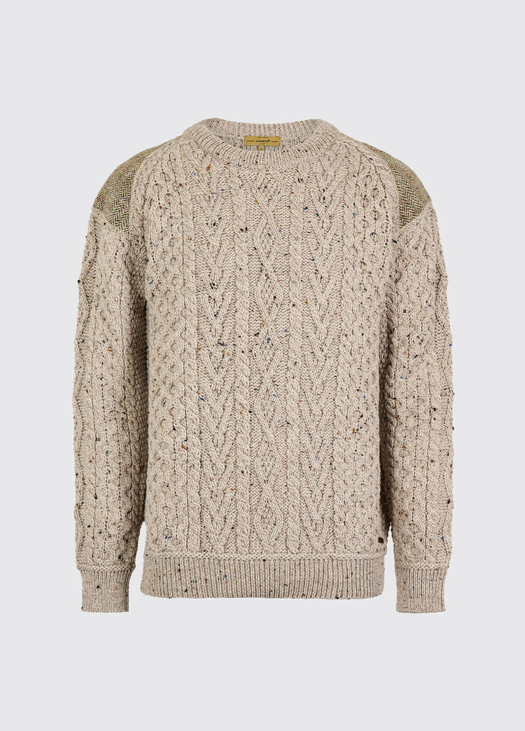 Culleton Men’s crew neck sweater  - Oatmeal