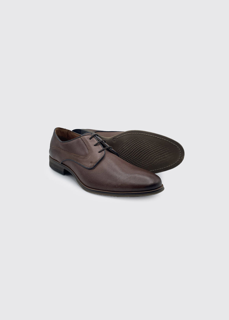 Dacey Men's Smart Laced Shoe - Tan