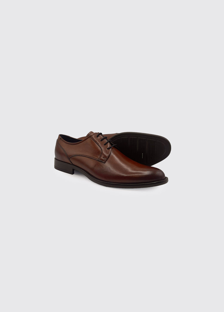 Darrel Derby Lace-Up Shoe - Whiskey