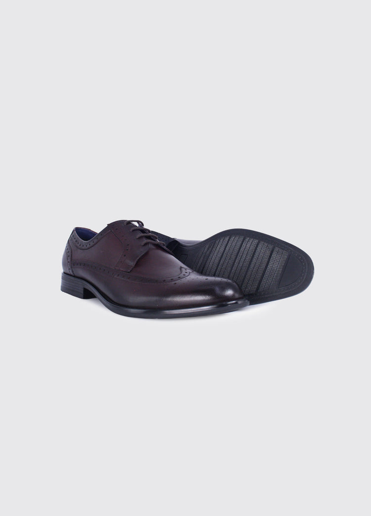 Dyson Brogue Shoe - Burgundy