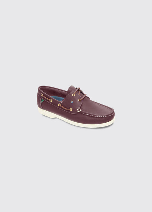 Admirals Girls Deck Shoe - Burgundy