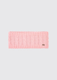 Gleeson Cable knit headband - Dusky Rose