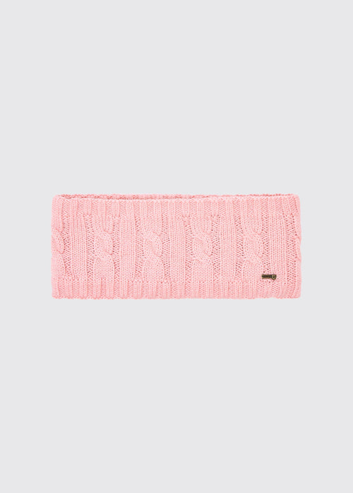 Gleeson Cable knit headband - Dusky Rose