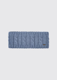 Gleeson Cable knit headband - Indigo
