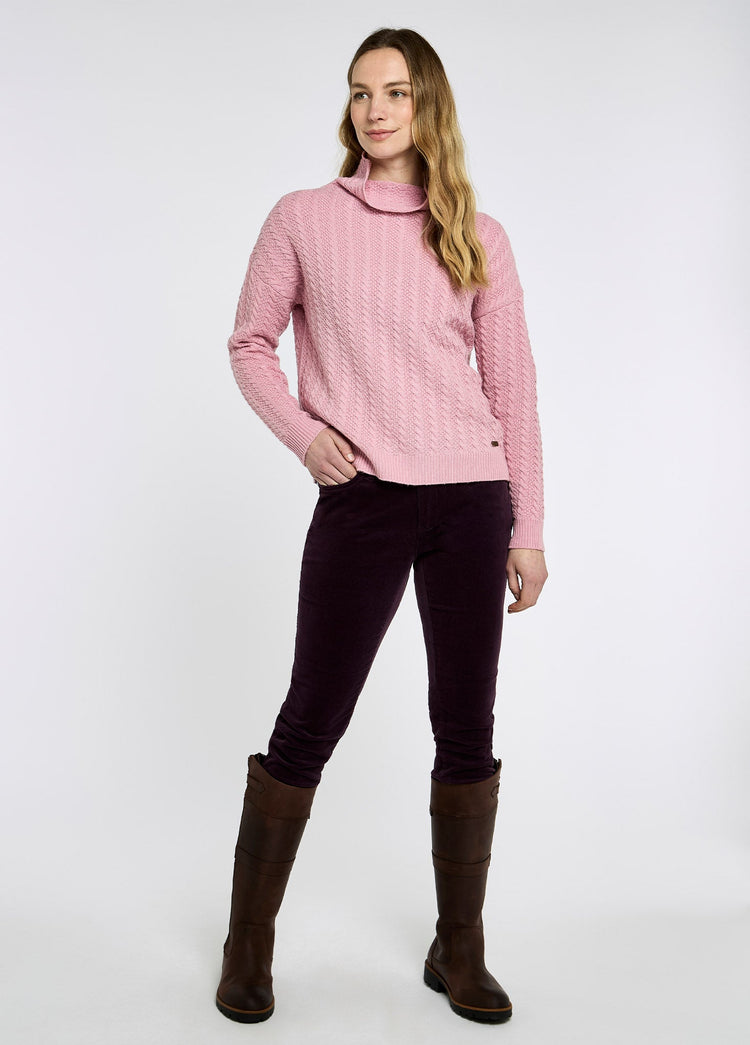 Hopkins Women's relaxed fit sweater - Dusky Rose