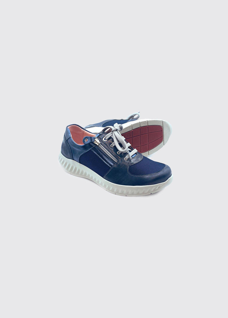 Joanie Womens Trainer - Navy