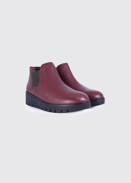 Jocelyn Women's Slip on Shoe - Burgundy