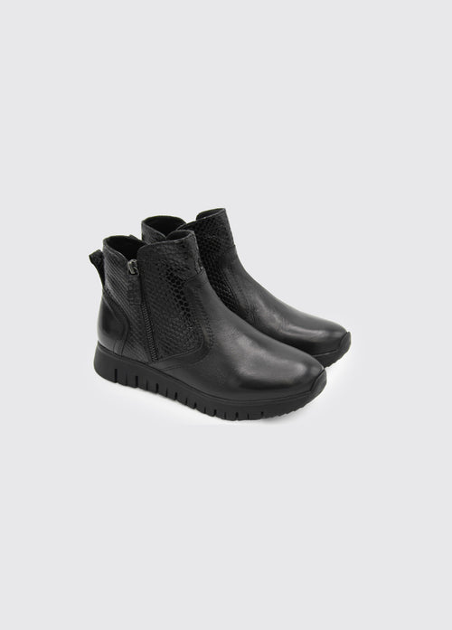 Juliana Short Boot - Black