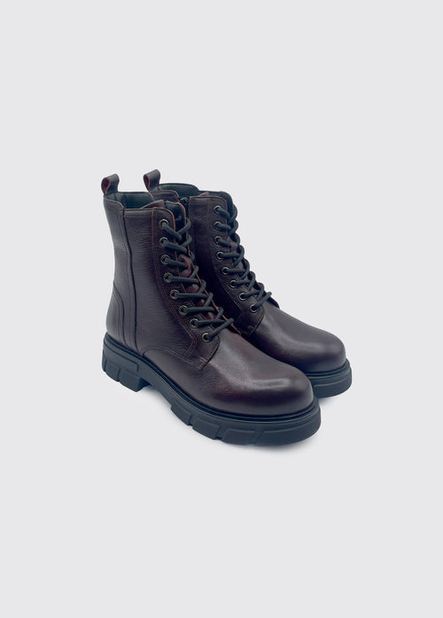 Kelsea Ankle Boot - Burgundy