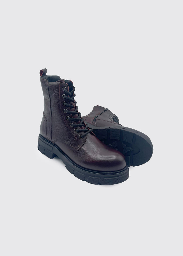 Kelsea Ankle Boot - Burgundy