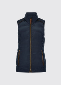 Kilcarey Women's Quilted Gilet - Navy