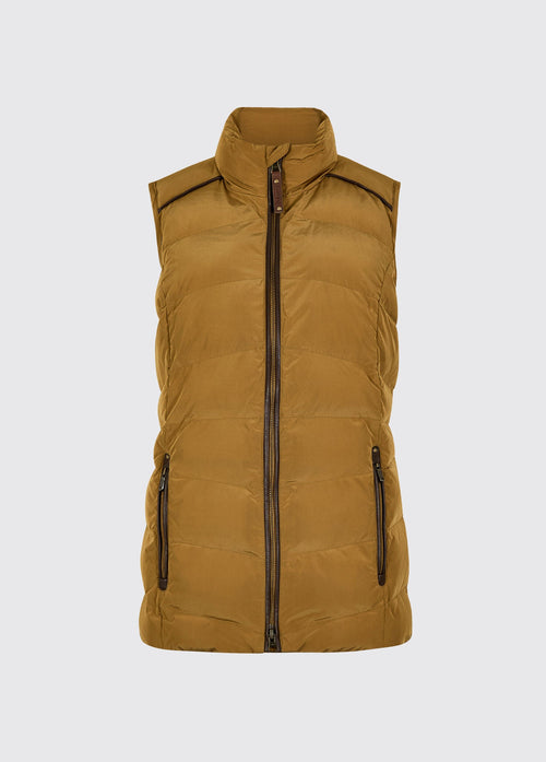 Kilcarey Women's Quilted Gilet - Ochre